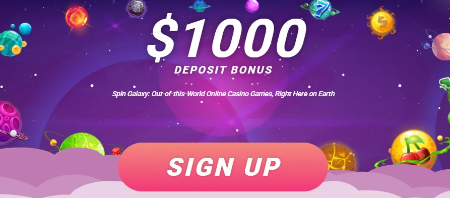 Spin Galaxy registration bonus